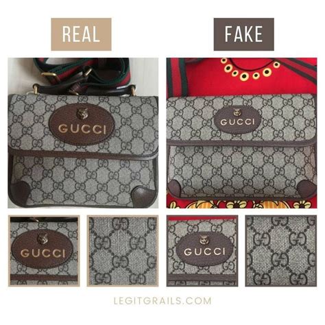 zaino gucci falso|is a gucci bag real.